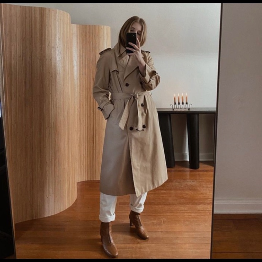 Vintage trench coat M/L